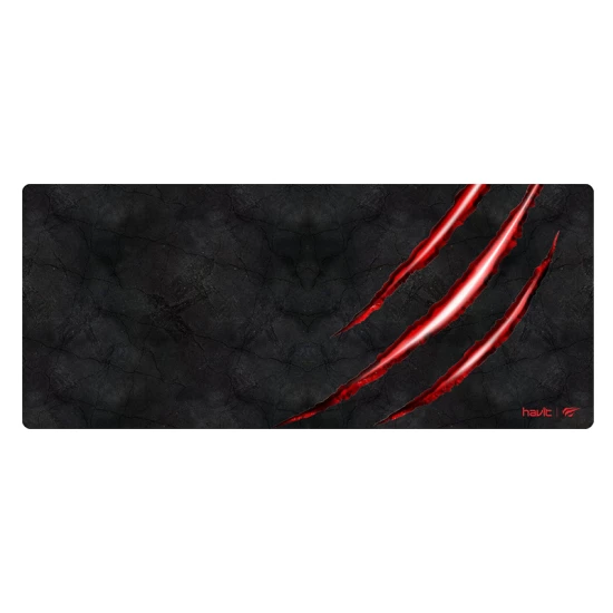 (Havit HV-MP860 70 cm x 30 cm Size (Black Red