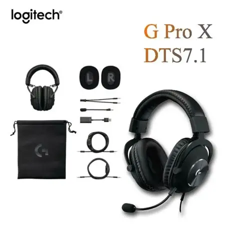 Logitech G PRO X Wired 7.1 ( Black )