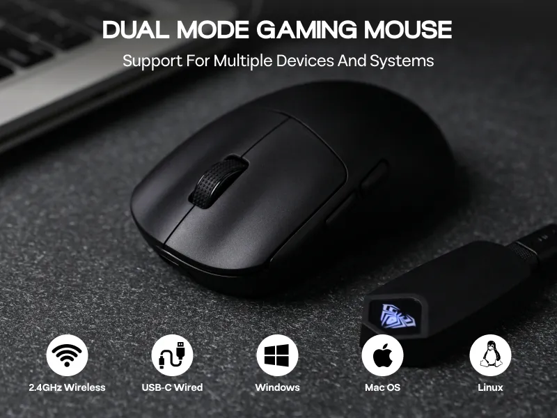 EPOMAKER X AULA SC800 8000hz ( Black )