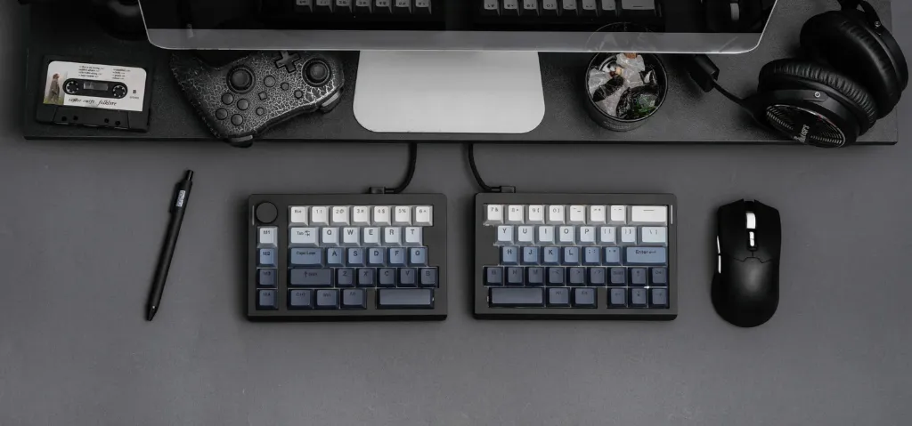 EPOMAKER Split70 Wisteria Linear Switch V2 ( Gray Blue )