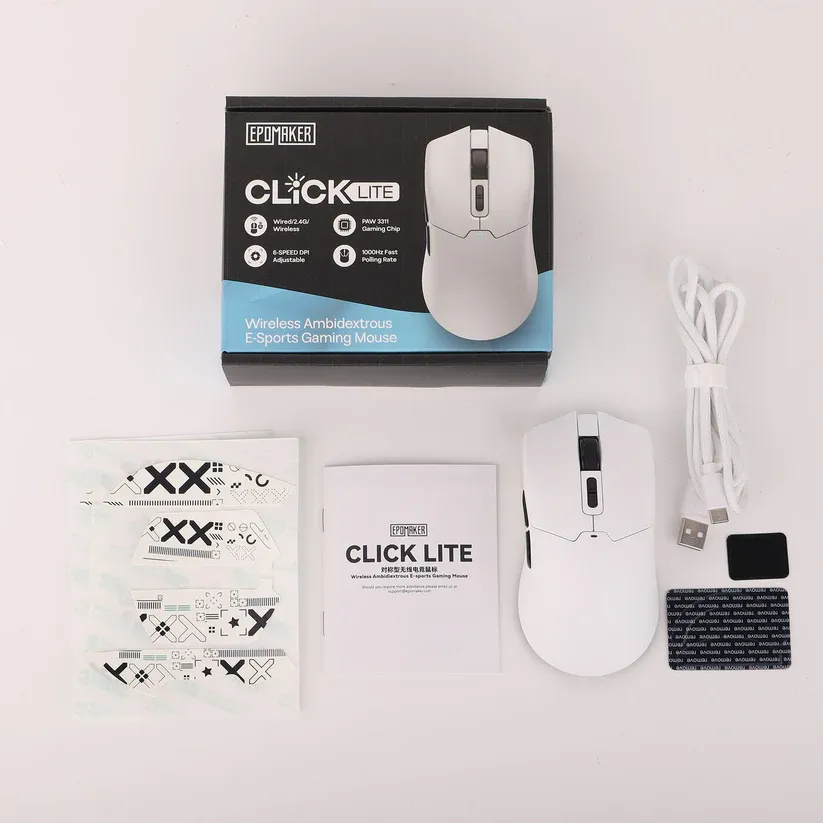 EPOMAKER Click Lite Mouse ( White )