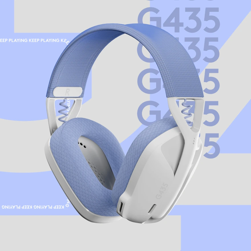 Logitech G435 LIGHTSPEED ( White )