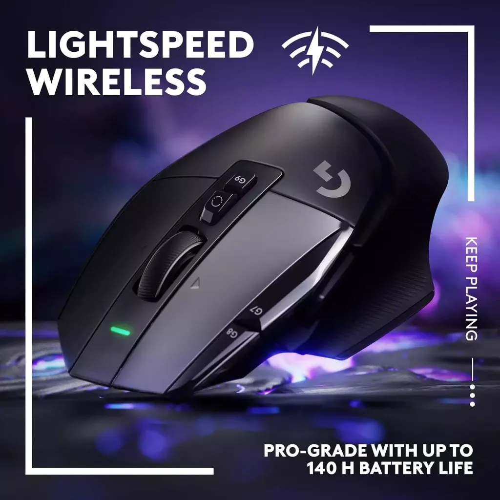 Logitech G502 X LIGHTSPEED Wireless Hero Sensor 25K ( Black )
