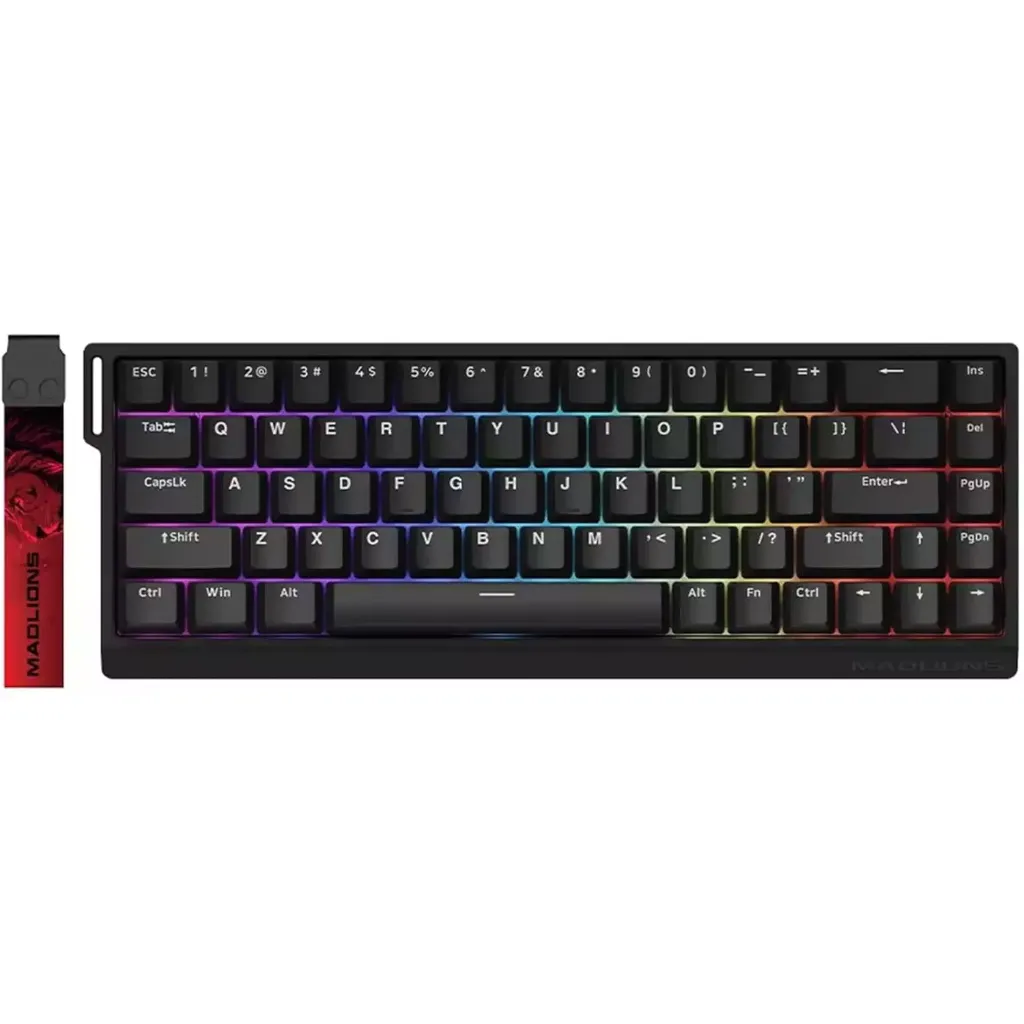 Madlions MAD 68 HE V2 Flagship Magnetic Keyboard 8000 Hz Polling Rate 0.1ms ( Black )