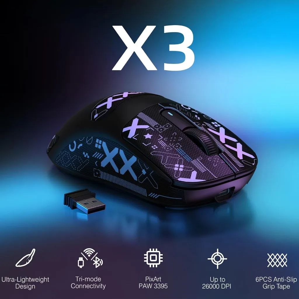 ( Black ) ATTACK SHARK X3