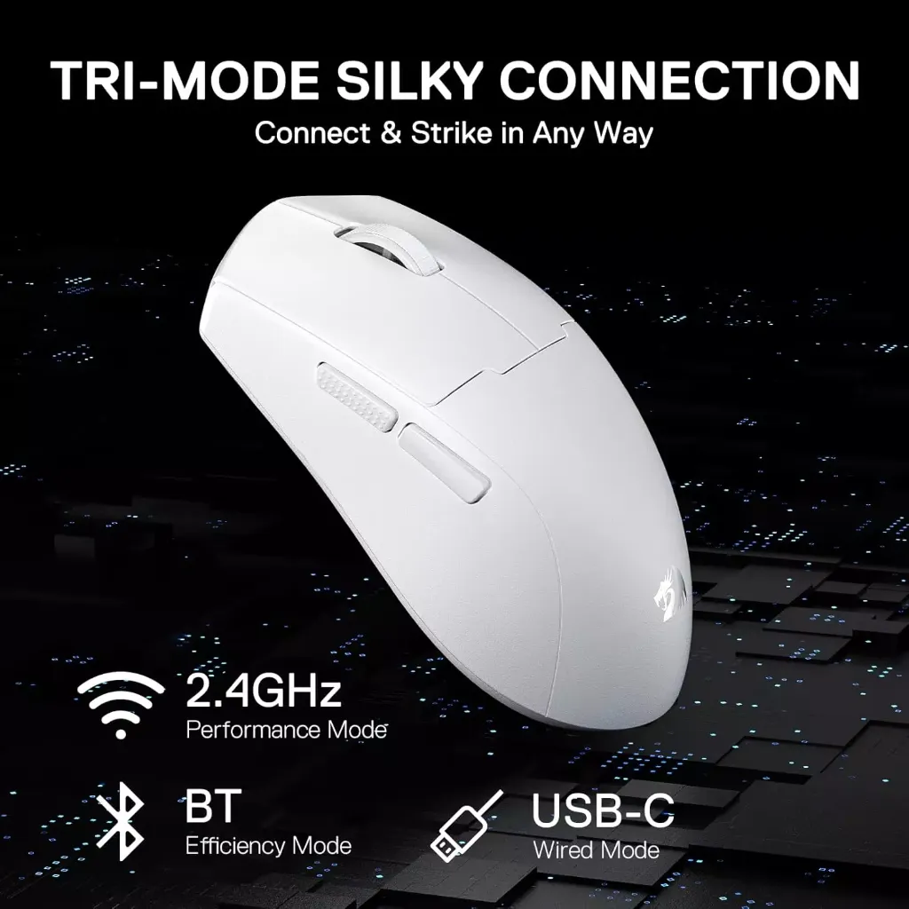 Redragon M918 PRO 49G 26K DPI ( White )