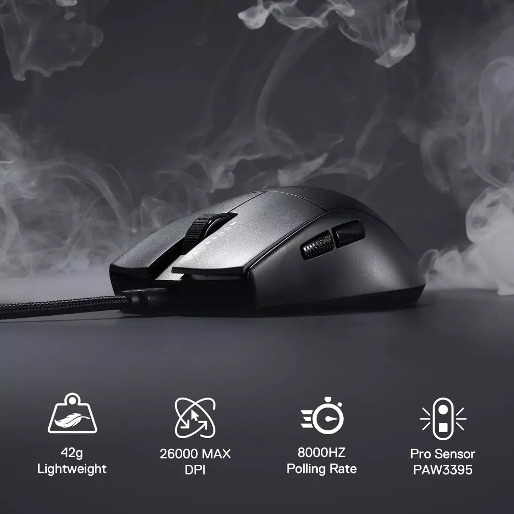 Redragon M996 KING 8Khz 42G (Black)