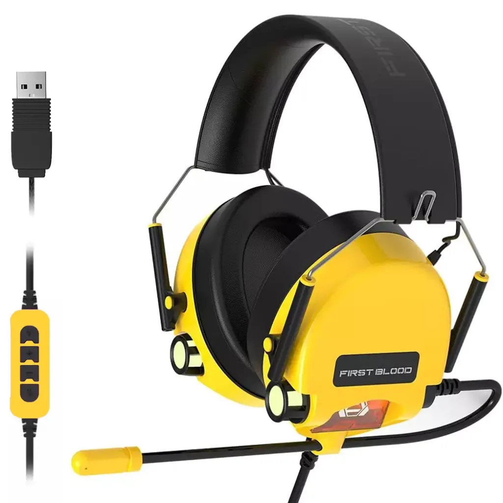 AJAZZ First Blood H10  50mm Drivers ( Yellow )