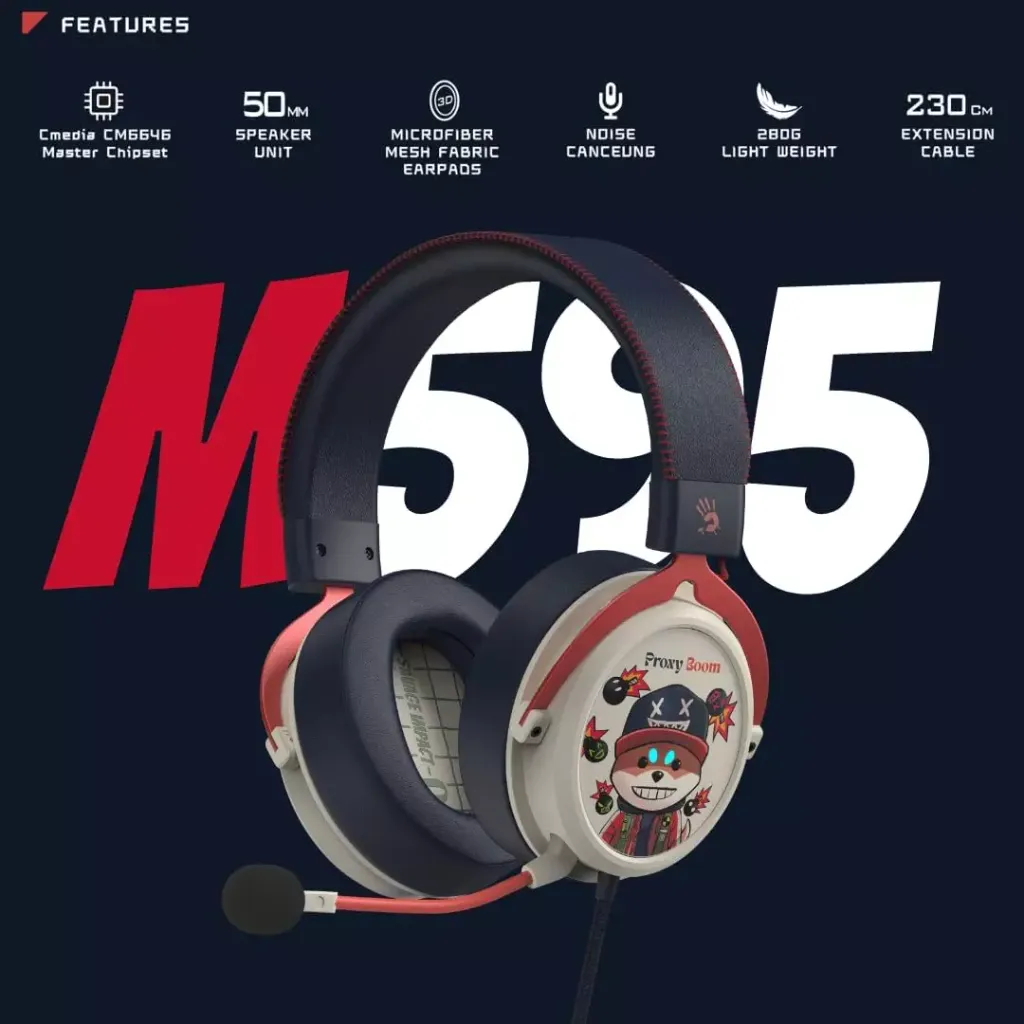 Bloody M595 Headset ( Proxy Boom )