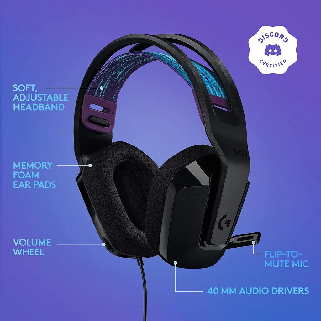 Logitech G335 ( Black )