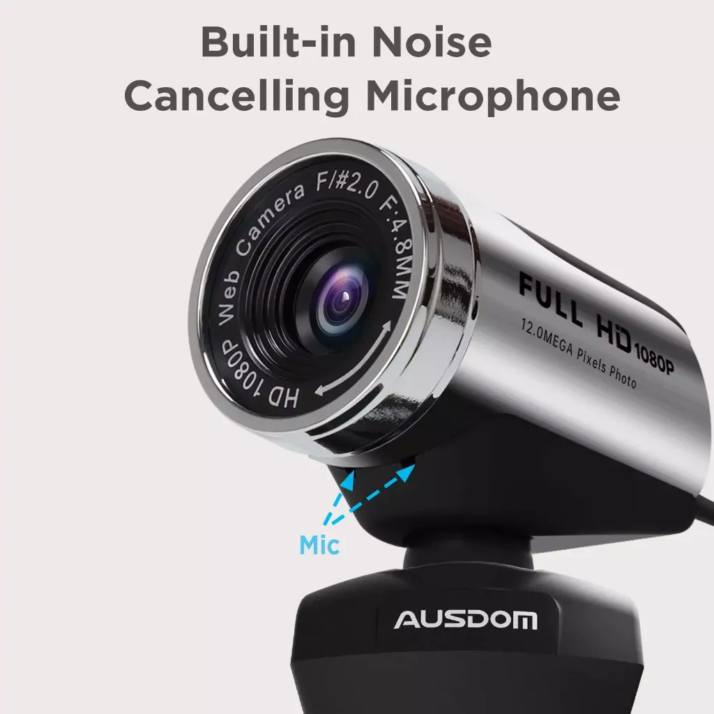 AUSDOM AW615 FHD 1080P with Mic