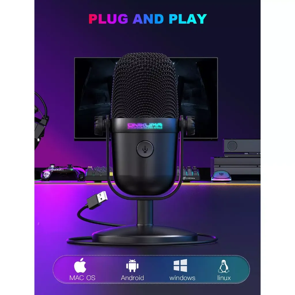 ONIKUMA M830 Gaming Microphone