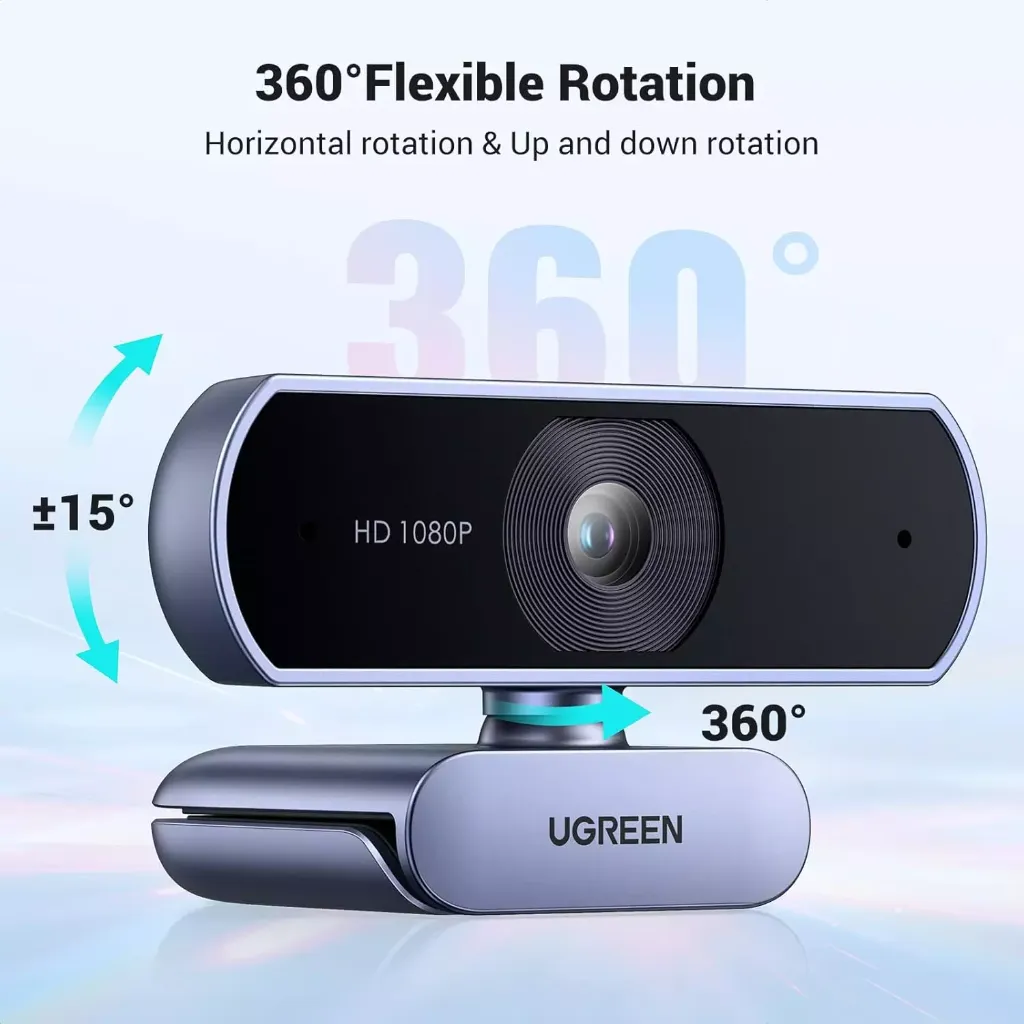 UGREEN Webcam Full HD 1080P