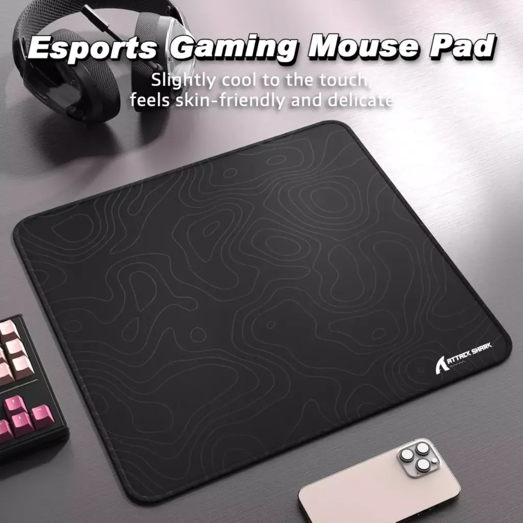 ATTACK SHARK CM02 Gaming Mousepad ( Black Contour )