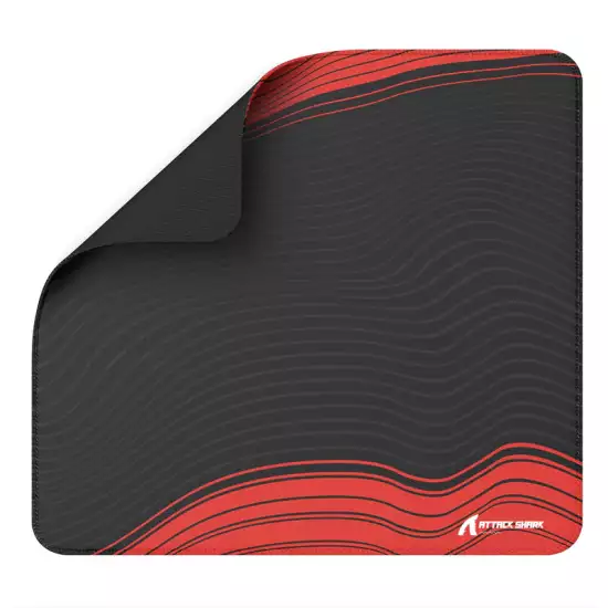 ATTACK SHARK CM02 Gaming Mousepad ( Black/Red Contour )
