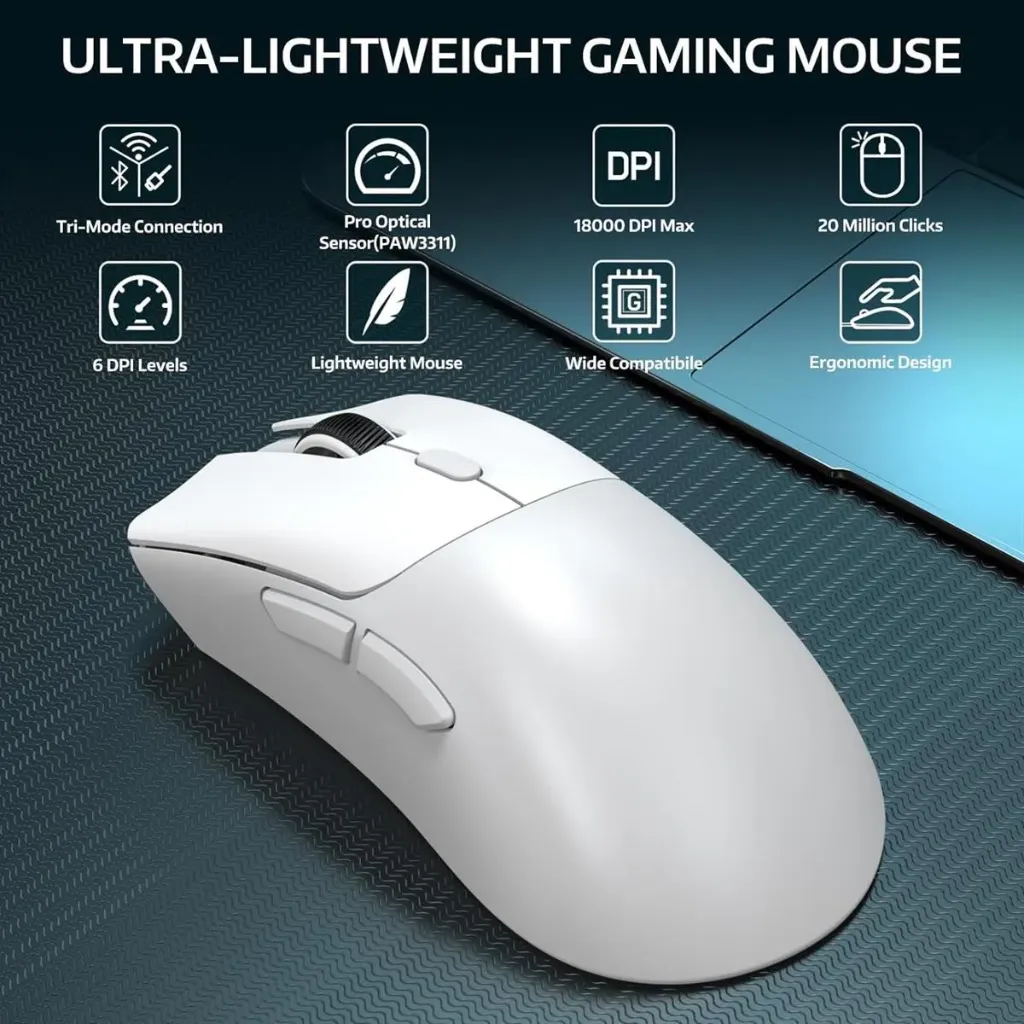  ( White ) ATTACK SHARK R1