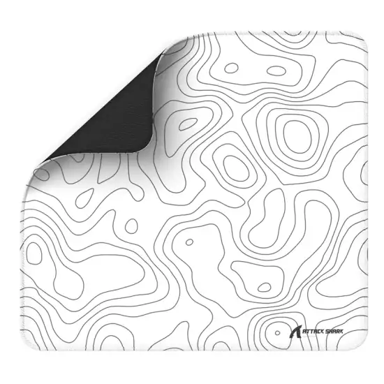 ATTACK SHARK CM02 Gaming Mousepad ( White Contour )