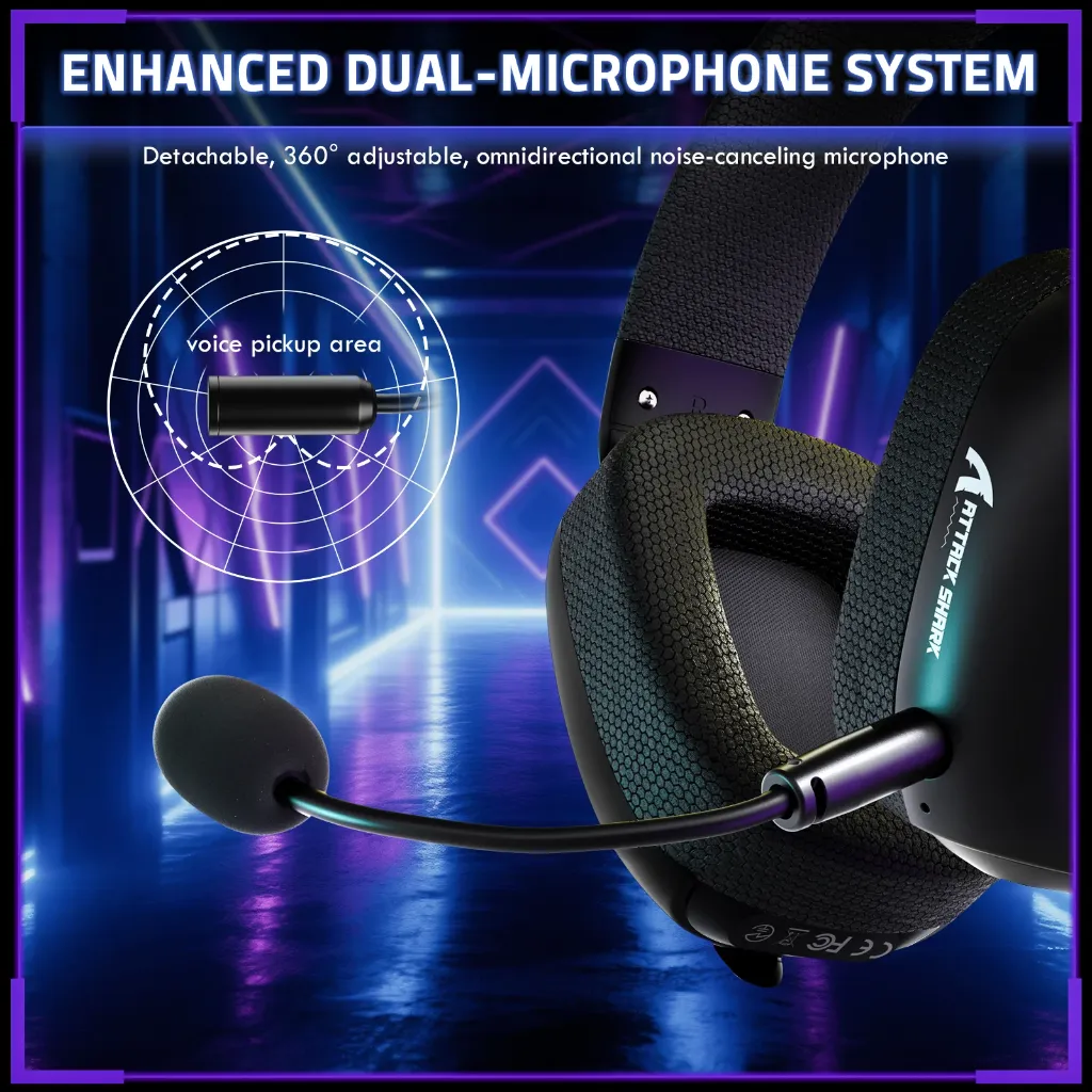 ATTACK SHARK L80PRO Wireless ( Black )