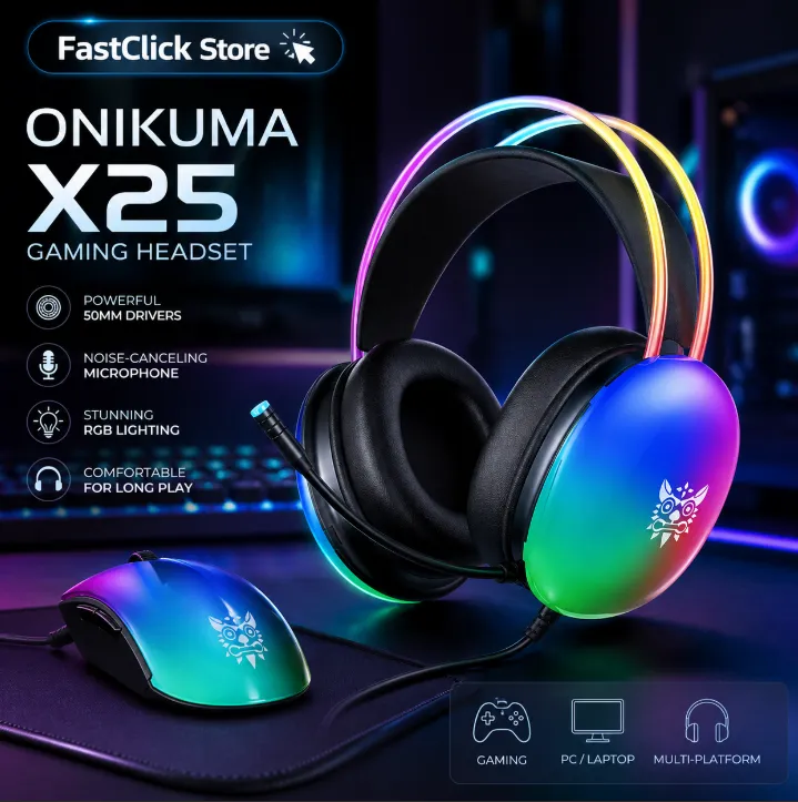 ONIKUMA X25 ( Black )
