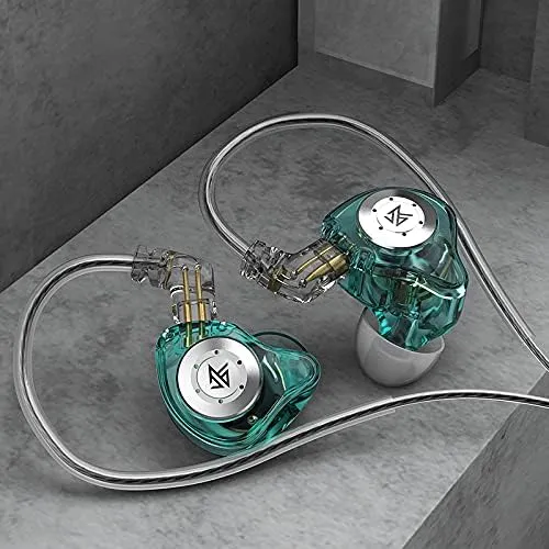 KZ EDX Pro ( IEM ) ( With Mic ) ( Cyan )