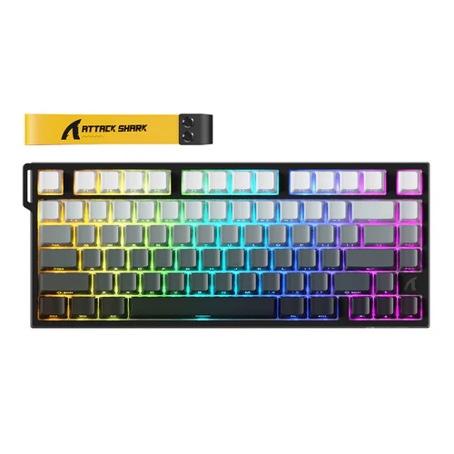 ATTACK SHARK R82 HE 75% Magnetic Switch 8KHz with 0.005MM ( Black Gradient )