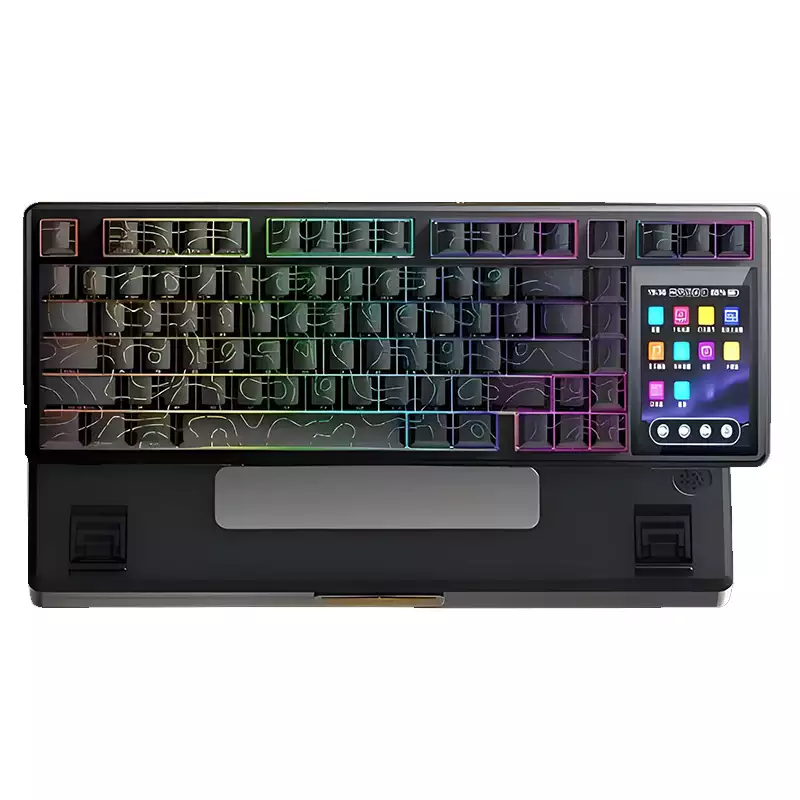 Aula L99 Wireless Mechanical a Dedicated 3.98-inch IPS ( Black Contour )