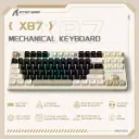 ATTACK SHARK X87 Mechanical Wireless ( Cheese White )
