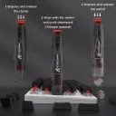 ATTACK SHARK KS01 2-in-1 Keycap & Switch Puller ( Black Transparent )