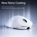 ATK Y9 Ultimate Ergonomic PAW3950 Ultra Sensor 42,000 DPI 8Khz 55g ( White )