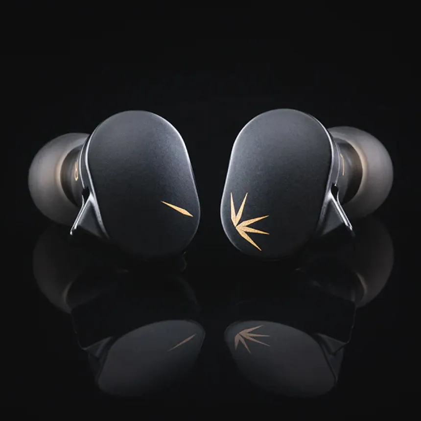 MOONDROP CHU II ( IEM ) ( Without Mic ) ( Black&Gold )