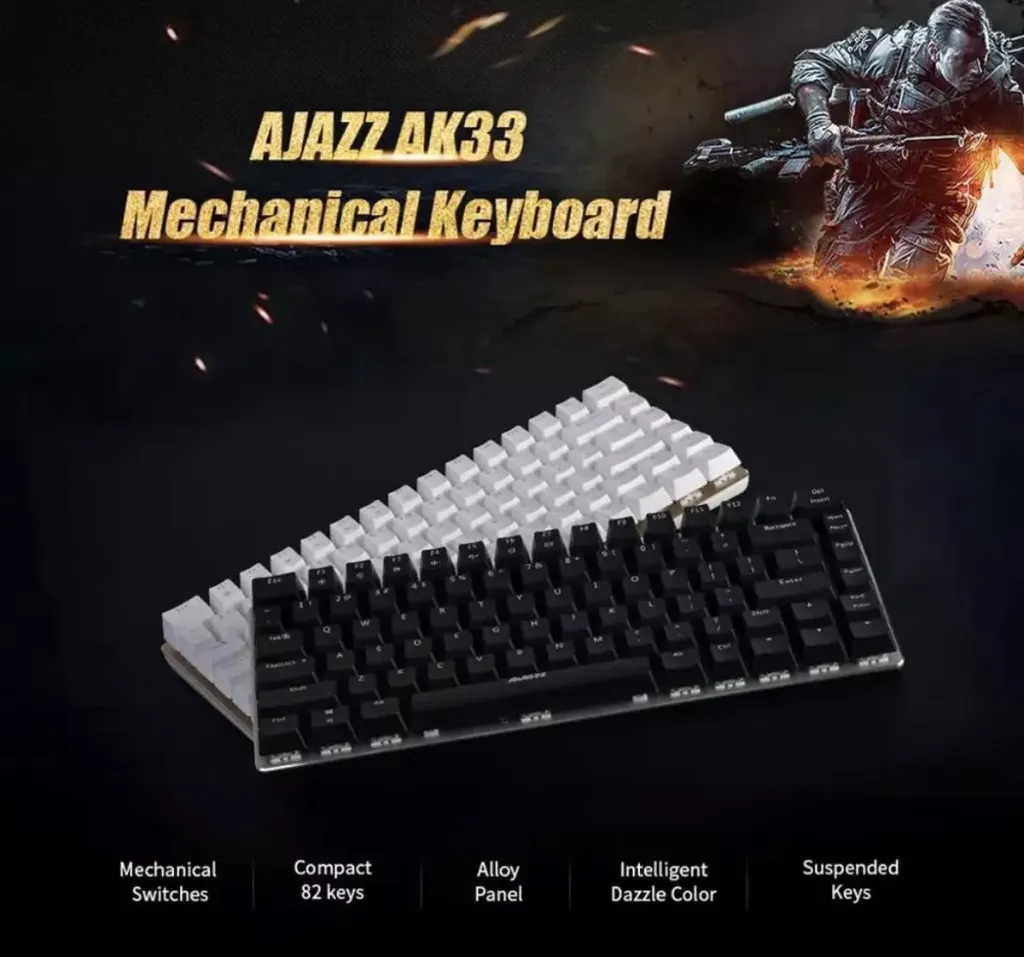 AJAZZ NACODEX AK33 Mechanical ( Black )