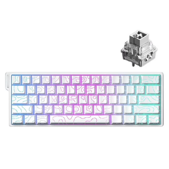 AULA WIN60 HE 60% Magnetic Switch ( White Contours )